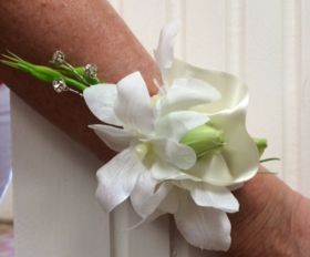 Dendrobium Wrist Corsage
