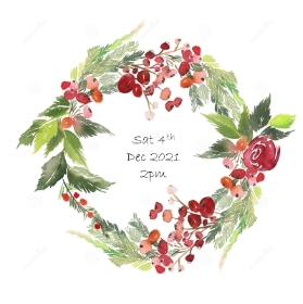 Christmas Wreath Workshop 4th Dec 2021 @ 2pm