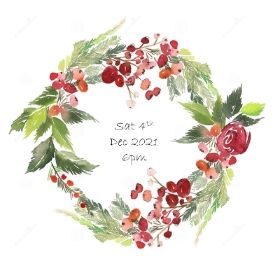 Christmas Wreath Workshop 4th Dec 2021 @ 6pm