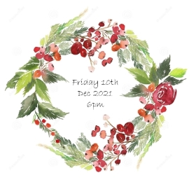 Christmas Wreath Workshop 10th Dec 2021 @ 6pm