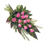 12 Rose Sheaf Available In Pink   Red   White   Yellow